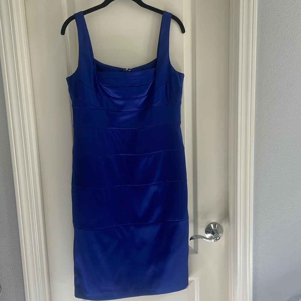 Blue Cocktail Dress